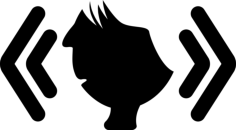 Photo Interface Symbol With Arrows To Both Sides Svg Line Art, Free Vectors File